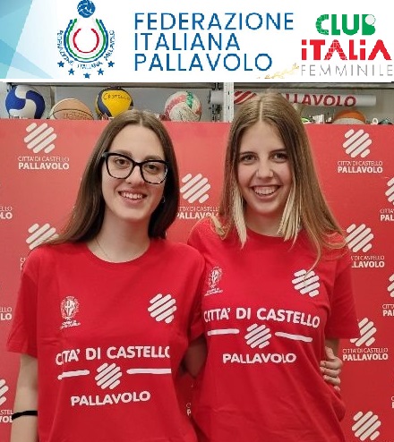 giorgia e celeste logo fipav