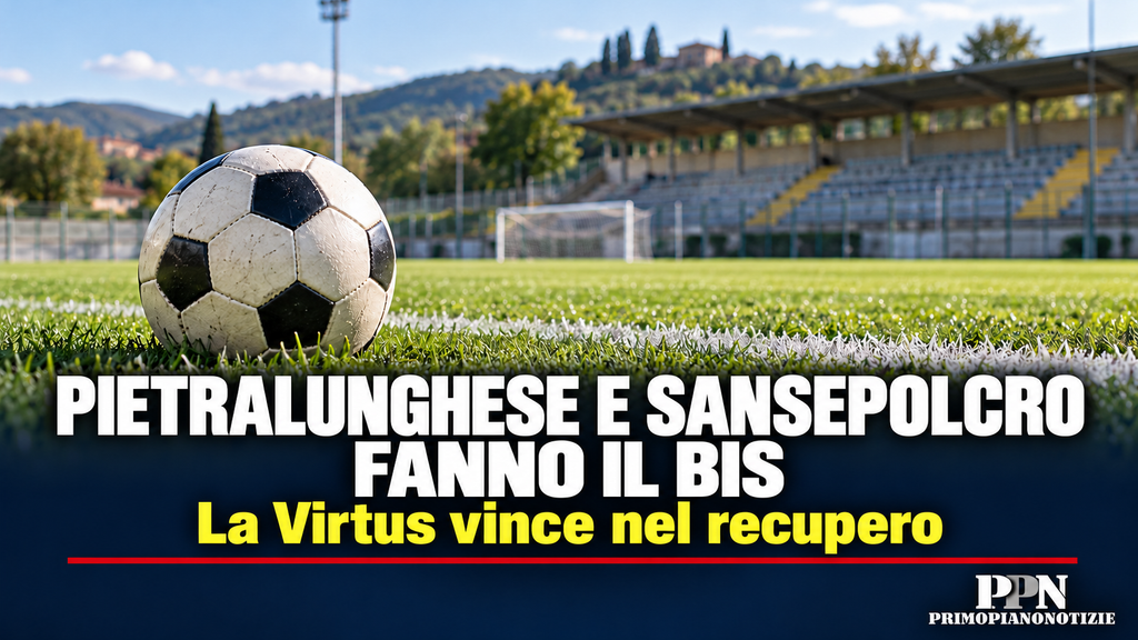 Pietralunghese e Sansepolcro, un’altra vittoria. La Virtus festeggia nel recupero